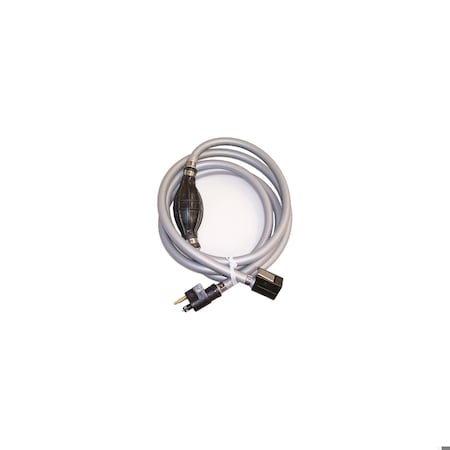 Quicksilver Fuel Line Assembly w Quick Connect Eng. End &Pigtail Connector on Tank End, 8ft 8M0061885
